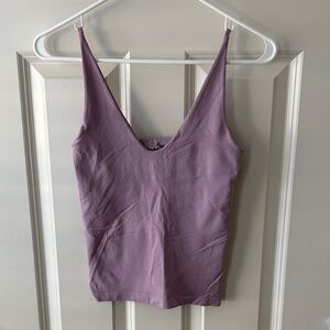Free People Intimately Stretchy Purple Tank Top